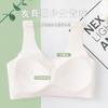 Ropa interior para adolescentes para el período de desarrollo, Sujetador estilo camiseta para chicas de secundaria sin aros, Delgado, Transpirable y Cómodo