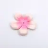 Diâmetro 6,5 cm Pétalas de Gardênia de Seda Flor de Cinco Pétalas Artesanato Decoração Confete de Casamento Aproximadamente 100 peças