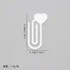 Clips para Papel Lindos Transfronterizos Estudiante Notas de Libro Portatarjetas de Archivo Clips de Papel Creativos DIY Clips de Papel Acrílicos