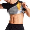 Amazon Fajas Traje de Sudor para Hombre Manga Corta para Sudar Sauna Mallas Camiseta de Secado Rápido