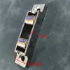 Poleas de Acero Plástico, Poleas para Puertas y Ventanas, Ruedas para Ventanas, Ruedas Dobles Planas de Nylon Engrosadas de 2.0 para Ventanas Correderas