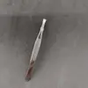 Pinça de Sobrancelha, Pinça Pequena, Ferramenta para Depilar Barba, Presilha Banana, Pinça de Aço Inoxidável Masculina para Cílios Postiços, Pinça Feminina, Ferramenta para Depilar Pelos