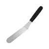 Espátula de bolo espátula de aço inoxidável utensílio de confeitaria faca para desenformar bolo bico reto para decorar chantilly