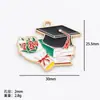 Acessórios para joias DIY liga gota de óleo temporada de formatura exame chapéu de formando pingente colar pingente Acessórios para joias coreanas
