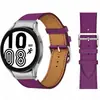 Adequado para Samsung Galaxy Watch 6 Classic Watch Pulseira de Couro Genuíno Watch5/4 Couro Curvo
