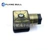 Caja de conexiones para válvula solenoide hidráulica MPM con enchufe electromagnético de luz conector tipo Hermann transparente DIN43650A