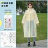 Impermeable para Adultos Eva de Longitud Extendida Unisex para Viajes al Aire Libre Engrosado Portátil Moda de Lunares Poncho de Lluvia Portátil