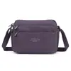 Bolso Bandolera para Mujer Ligero de Nylon y Lona Gran Capacidad Multibolsillos para Viaje y Uso Diario Bolso Cuadrado Pequeño Ultraligero Moderno