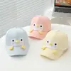 Gorra de Béisbol de Dibujos Animados de Pingüino Lindo para Primavera 2026 para Niños y Niñas, Estilo Coreano, Gorra Versátil de Protección Solar para Niños de 3 a 8 Años