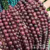 8mm Hermosos Puntos de Tinta Rosa Nuevo Chinoiserie Colorido Granito Redondo Cuentas DIY Pulsera con Cuentas Collar Material Accesorios