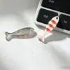 Pingente Colorido de Peixe Esmaltado em Liga para Joias DIY Acessórios Múltiplos Estilos Peixes Cartoon Charms Brincos Chaveiros Acessórios