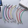 Pulsera para teléfono móvil cordón nuevo cuerda de piel PU cadena para sujetar en la mano colgante para teléfono móvil cadena para taza de agua cadena para teléfono móvil joya regalo