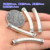 S999 Prata para Pé Retrô Xiangyun Ruyi Dobrado Meio Bracelete Pulseira de Corda Trançada Colar Acessórios Manuais DIY