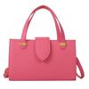 Bolso de mujer de verano para ir al trabajo con textura a la moda, color sólido, nuevo 2024, casual, con combinación de colores, portátil, bandolera, hombro, simple