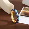Pulsera Retro de Esmalte Personalizada Transfronteriza para Mujer, Pulsera de Diseño de Nicho, Pulsera Personalizada, Accesorios Coloridos, Modernos y Exquisitos