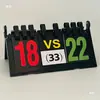 Placar de Sinuca com Caixa Plástica Espessa, Dispositivo de Pontuação, Placar Flip de Tênis de Mesa, Dispositivo Multifuncional de Pontuação para Competição
