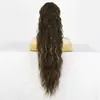 Peluca Estilo Europeo y Americano de 30 Pulgadas con Pinza de Garra Cola de Caballo Ola de Agua Cabello Largo Rizado Esponjoso Permanente de Maíz Cola de Caballo Amazon