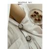 Botones Metálicos Imitación Jade de Alta Gama Yisen Cardigan Tejido Pequeño Estilo Chanel Botones Decorativos Botones para Chaleco Estilo Chino Nuevo