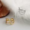 Anillo de línea de diseño irregular para mujer, anillo de dedo índice de viento frío de alta calidad, joyería al por mayor