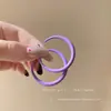 Pendientes de Aro Coloridos Dopamina para Mujer 2026 Nuevos de Moda de Alta Gama Amarillos Pendientes de Aro Estilo Vacaciones en la Costa