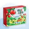 Shandong Yantai Manzana Roja Fuji Manzanas Rojas Fuji Grupo de Compra de Regalos Festivos Caja de Regalo para Regalar Artículos de Año Nuevo Paquete de Venta al por Mayor para Negocios