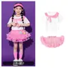 Figurinos de Performance de Dança Cheerleading Infantil, Uniformes de Classe para Ensino Fundamental, Figurinos de Performance para Competição de Recitação no Palco do Jardim de Infância