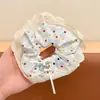 Gomas para el Cabello Dulces para Niñas, Bandas Elásticas de Alta Elasticidad Amigables con el Cabello de Bebé, Gomas Koreanas Versátiles para Moños para Niñas Pequeñas