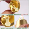 Venda Direta de Fábrica Sino em Forma de Chifre 10-50mm Sino de Vento Pingente para Joias DIY Sino de Vento Chifre Ferro Sino de Natal