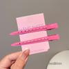 Clip para raíz de cabello color caramelo, esponjoso, para peinar, horquilla sin costuras, clip para flequillo lateral, artefacto posicionador de partición, clip de pico de pato, horquilla