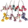 Magnólia da Neve Fragrante de 3 Cabeças Magnólia Estrela da Sorte de 3 Cabeças Decoração de Chão para Interior Flor Artificial Decoração Suave para Hotel Flor Artificial