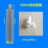 Pasta de dente pele de alumínio pele tubo macio dispensando cola pigmento tinta asfalto branco tubo de separação dispensando metal pasta de dente tubo de alumínio