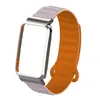 Adecuado para Correa de Reloj Xiaomi Mi Band 7 Pro, Correa Magnética de Silicona Transpirable Impermeable, Diseño de Anillo de Cola Anti-Desprendimiento de Carcasa Metálica