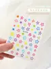Decoración para Uñas Estrella Macaron Pegatinas para Uñas Arte de Uñas Venta al por Mayor Pegatinas para Uñas Artículo Popular de Celebridad de Internet Diseño Lindo de Estrella