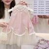 Vestido de Princesa para Niña 2026 Verano Bebé de Moda Nuevo Estilo Verano Sin Mangas Vestido Chaleco Infantil