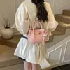 Bolso de Mano para el Trabajo Mujer 2026 Nuevo Retro Simple Bolso Cubo Estilo Coreano Casual Moda Bolso Cruzado