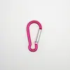 [Punto de Guangdong] Venta Directa de Fábrica No. 5 Mosquetones de Aleación de Aluminio en Forma de Calabaza, Hebilla Metálica Ecológica para Escalada