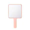 Espejo de Mango de Fábrica Espejo de Maquillaje Estilo Ins Espejo de Mano de Gama Alta Mini Portátil Espejo Pequeño Transfronterizo