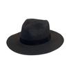 Sombrero de paja de ala ancha transfronterizo, con banda elástica y ala plana, resistente al sol, para exteriores, para hombres y mujeres, sombrero Panamá