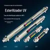 Esterilizador tratamento de água transbordamento tipo tubulação esterilizador UV esgoto criação hospital purificado água desinfecção esterilização