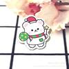 Broche de acrílico Patch Atacado Bonito Acessórios para roupas Pin Fivela personalizada Pin Véspera de Natal Emblema de Natal