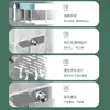 Estante Cuadrado para Baño de Aluminio Espacial, Estante de Almacenamiento Montado en Pared sin Taladro para Baño, Inodoro y Cocina