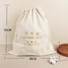Bolsa de Almacenamiento para Secador de Pelo Hotel Lienzo Algodón Lino Bolsa a Prueba de Polvo Para Almacenamiento de Secador de Pelo de Algunas Marcas