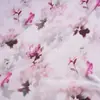 Tecido Chiffon Estampado 75g Poliéster 75D Tecido Floral Moda Feminina Tecido Estampado Digital 5103 Roupa Feminina Primavera e Verão