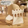 Tabla para Rascar Gatos Juguete para Gatos Bola de Madera para Rascar Gatos Molienda de Uñas de Conejo Cuerda de Sisal Cuerda Marco para Trepar Gatos Duradero Poste para Rascar Gatos Suministros para Mascotas