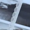 Em Estoque Renda Elástica com 1,2cm de Largura para Decoração de Cintura de Roupa Íntima, Roupas de Boneca DIY Feitas à Mão, Elástico de Rede