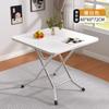 Mesa Caliente Nueva Mesa Cuadrada Plegable para el Hogar Habitación de Alquiler Apartamento Pequeño Mesa Cuadrada para Comer Mesa Calefactora de Invierno