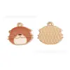 Capivara Água Preguiçosa Gotejamento de Óleo Joias Acessórios DIY Liga Pingente Pulseira Chaveiro Corrente de Celular Pingente Feito à Mão