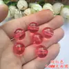 Material para Fazer Bolsas de Corrente Penduradas DIY Feito à Mão Acrílico Transparente Contas Redondas Lisas de 14MM Divisória de Cortina Acessórios Contas Soltas