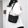 Bolso cruzado para mujer, Bolso de hombro casual versátil de color liso, Nuevo estilo simple para madres de mediana edad, Bolso de mujer de gran capacidad