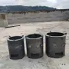 Estufa de leña para exteriores Barbacoa de carbón Calefacción Cocina Exterior Hogar Picnic Multifuncional Ahorro de energía Sin humo Leña